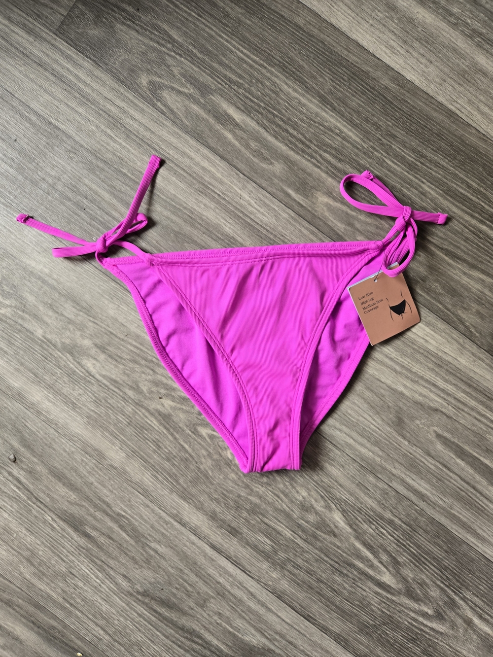 Shade & Shore Neon Pink Bikini Bottoms